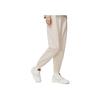 Li Ning Sports Trend Series Solid Color Logo Print Jogger Pants Women Bottoms White AKLSB38-3