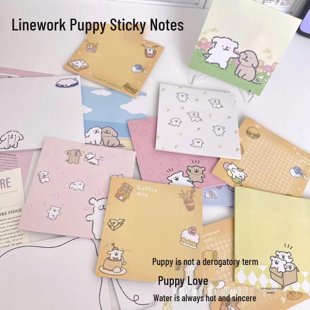 Xiaohongshu Style INS Sticky Note Collection: Assorted Large Notepad & Sticky Notes Blind Box