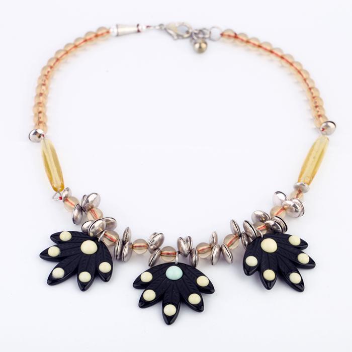 Exaggerated Statement Necklace For Women Bohemian Multicolor Stone Necklaces Big Discount Fashion Jewelry Clearance Sale