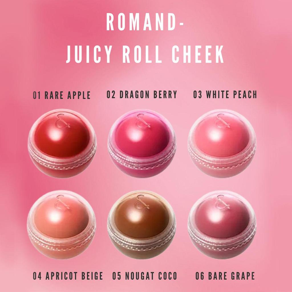 Rom&nd Romand JUICY ROLL CHEEK 8.4g/0.30oz (6 Farboptionen)