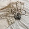 Trendy Mini Children's Crossbody Bag With Adorable Pearl Heart Design For Girls