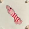 Soft Plush Elephant Shaped Squeaky Chew Toy for Pets