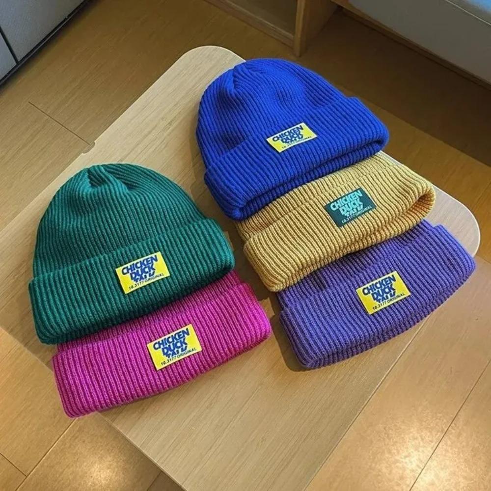 Warm Knitted Hats American Street Style Beanies Hats High Quality Ear Protection Hat