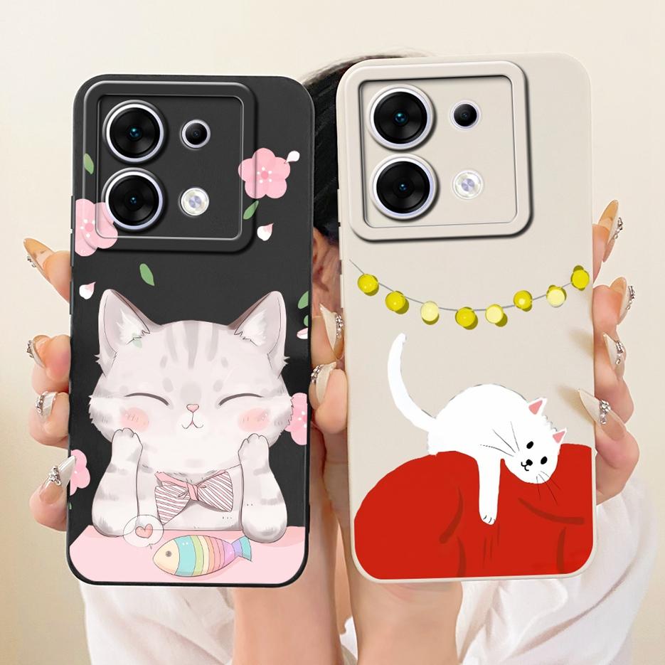 For Infinix Zero 30 5G Case X6731 Cute Rabbit Cartoon Cover Shockproof Phone Case For Infinix Zero 30 4G X6731B Zero30 Soft Bags