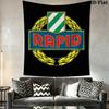 Rapid Wien Wall Hanging Printed Fabric Blanket Decorative Tapestries for Bedroom Living Room Home Decor