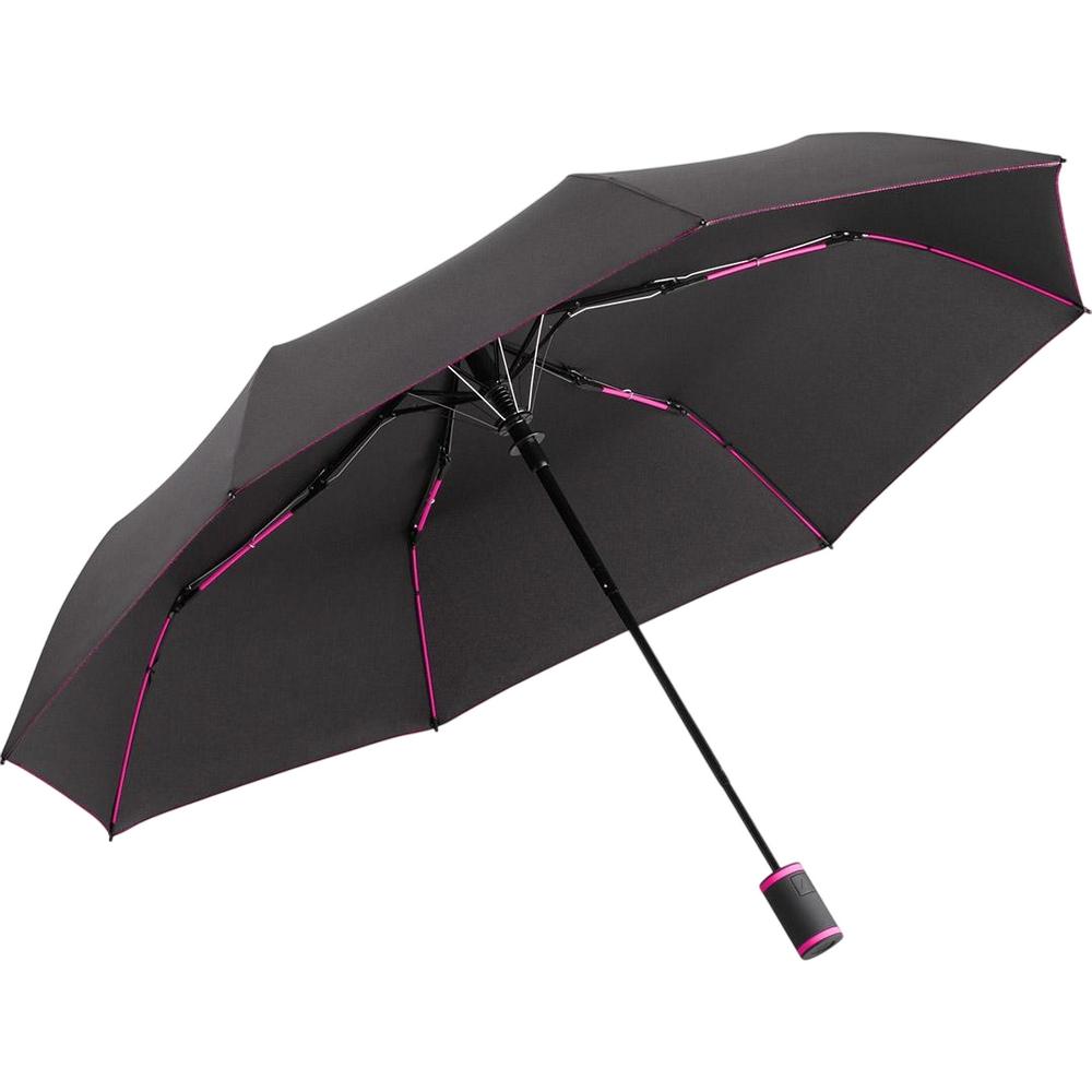 Fare AC Style Contrast Detail Mini Folding Umbrella