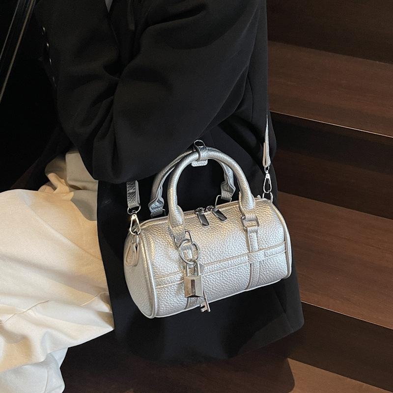 Handbag Women's New Fashion Solid Color Versatile Shoulder Messenger Bag