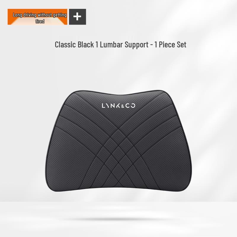Lynk & Co Car Neck Pillow & Seat Back Cushion for Models 01, 02, 03, 05, 06, 08, 09 - Interior Decoration Accessory.