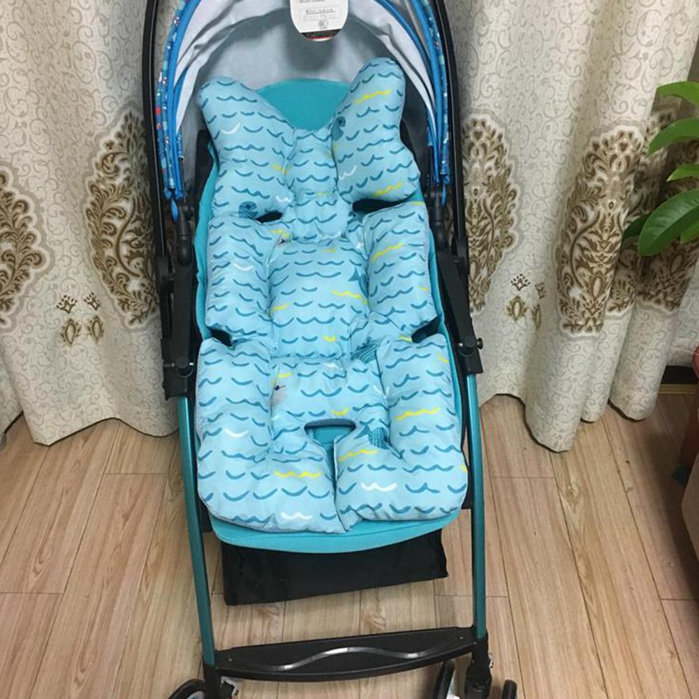 Children Seat Cushion Cotton Double-sided Seat Pad For Stroller Dining Chair