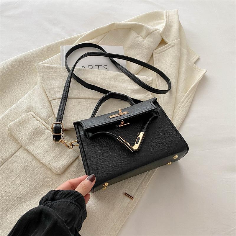 Summer New Small Bag Women's Bag 2024 Summer New Trendy Fashion Simple Messenger Bag Casual Retro Handbag