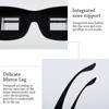 Horizontal Type Lazy Glasses Creative Refractive Glasses Fashion Lying Down View  Men Women