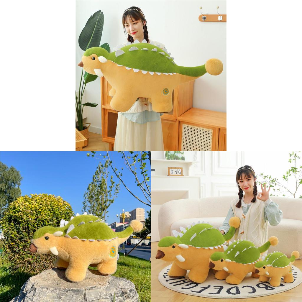 New Adorable Dinosaur Plush Toy For Boys Birthday Gift Soft Stuffed Animal Pillow