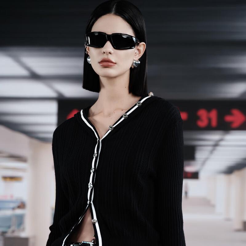 Women's Hooded Slim Fit Knit Cardigan