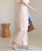 ROPE PICNIC Waist Revolution Denim Waist Shape Flare Denim Color Added Pink 40 Pants/New (63)
