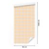 Geometric Rhombus Wallpaper Cream and White, Cream Background 50x1000