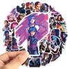 50PCS Sticker Laptop Ledger Skateboard Helmet Waterproof Sticker