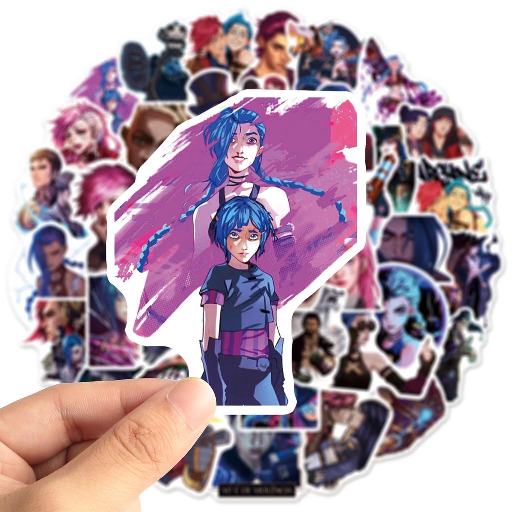 50PCS Sticker Laptop Ledger Skateboard Helmet Waterproof Sticker