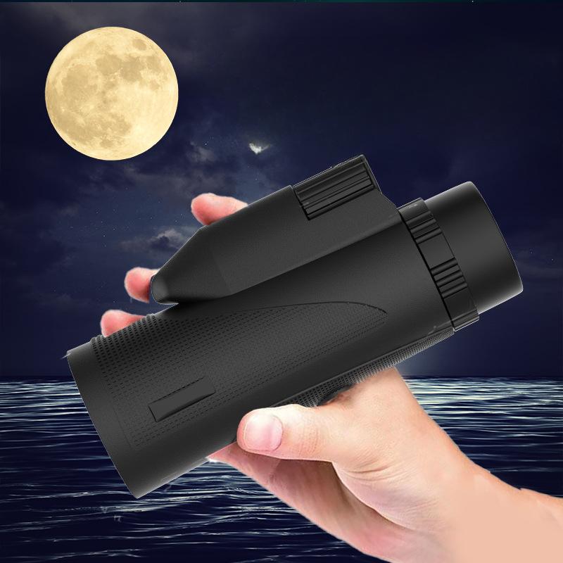 Trade Manufacturers Wholesale Monocular Telescope 10×42 High-definition Outdoor Mobile Phone Photography Low-light Night Vision Cross-border