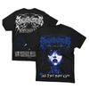 Bring mir den Horizont: Schwarzes Metall Anime Stil Trendige Marke Kurzarm 3D Gedrucktes T-Shirt, Mode Top für Herren und Damen