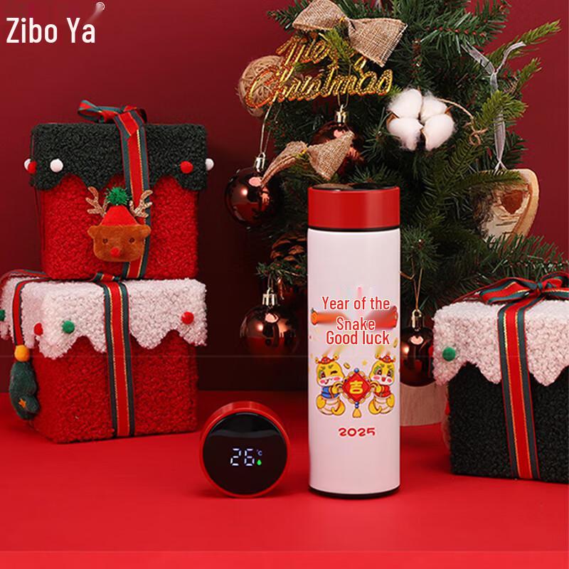 ZIPOYA 480ml Smart Temperature Display Thermos Bottle