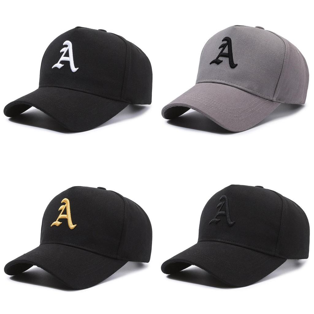 Cotton Baseball Cap With Embroidered Letters For Men Women Sun Protection