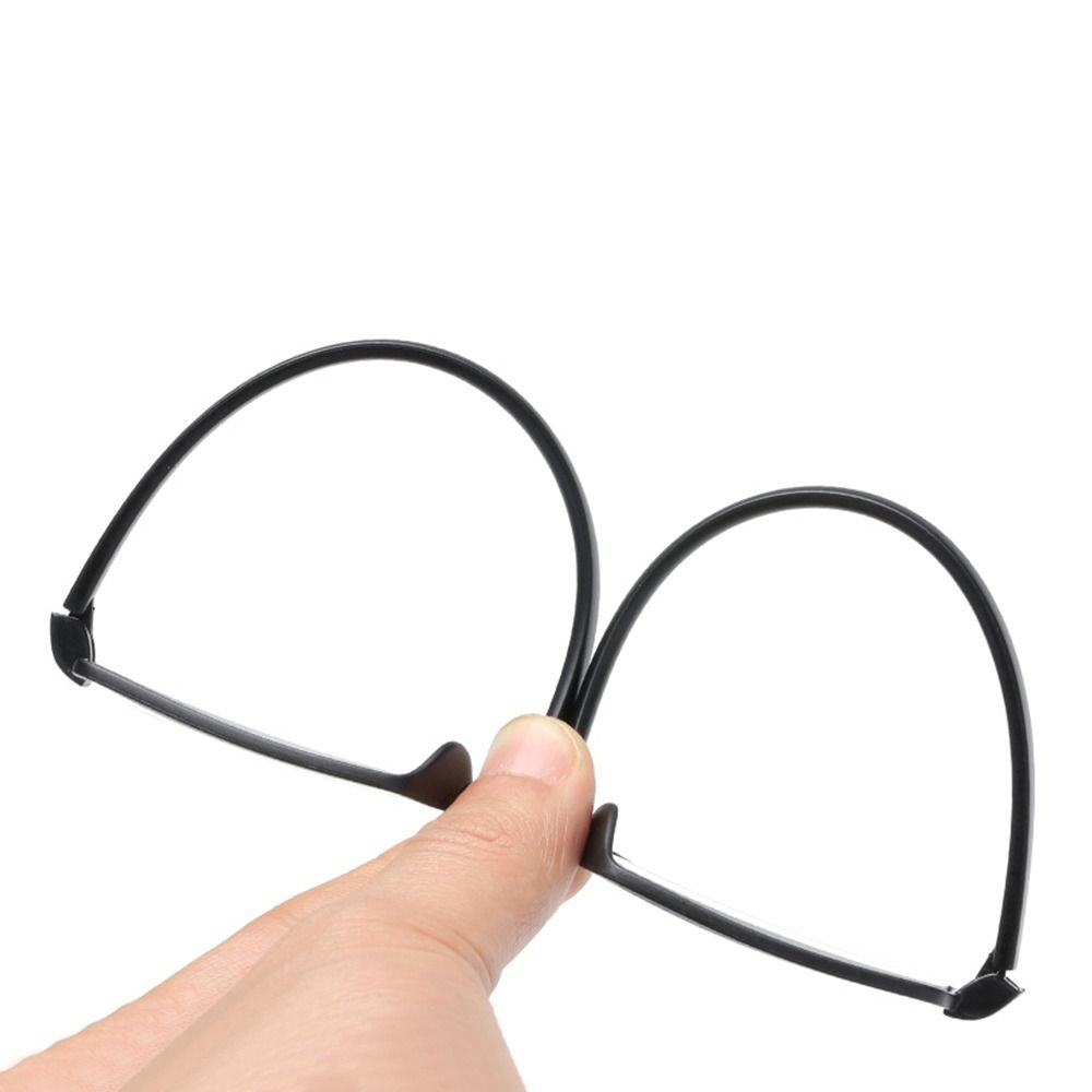 Augenschutz Anti-Blaulicht Lesebrille Blaulichtblockierende TR90 Quadratische Brille Ultraleichte optische Brille +4