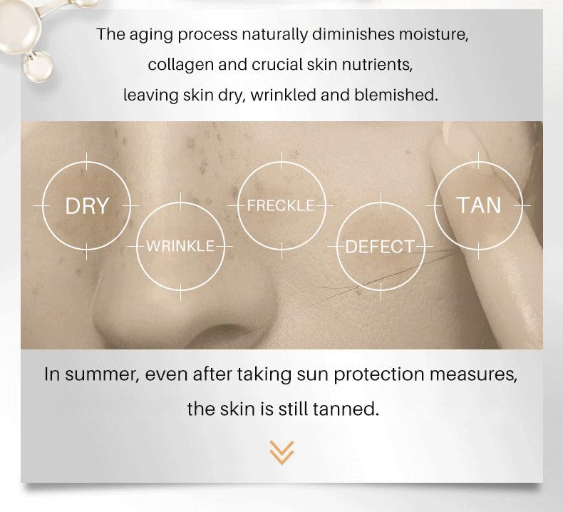 Glutathione Brightening Serum – Dark Spot Corrector & Skin Illuminator, Hydrating Face Essence for Dull Skin Less
