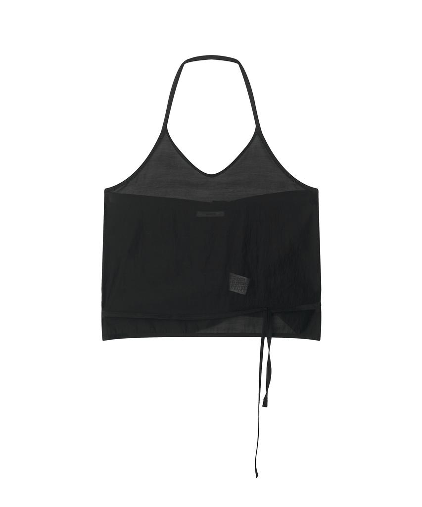 MARROT Sheer Halter Bustier_Black