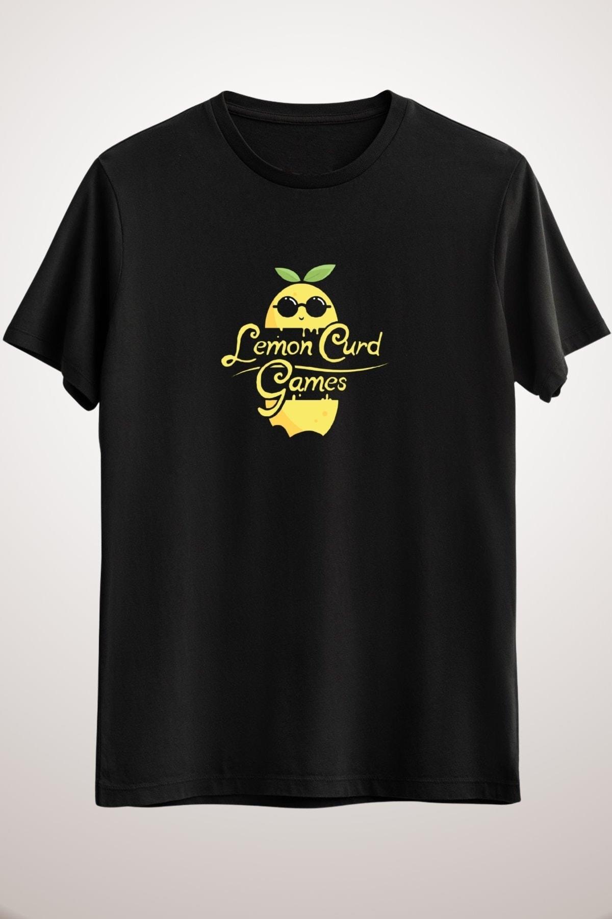

Erkek Siyah Lemon Curd Games Shirts