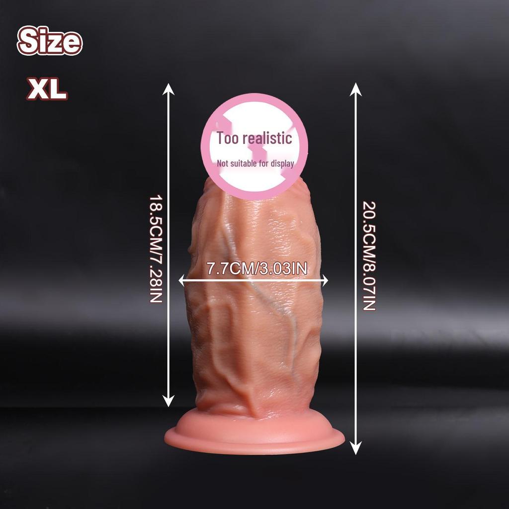 Silicone Eggless Dildo: Soft, Realistic Masturbator for Women