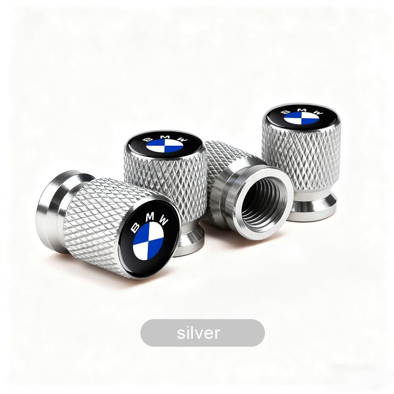 WKPY3 Car Wheel Tire Valve Caps Tyre Stem Covers Airdust Waterproof For BMW E61 E81 E87 1 2 3 4 5 6 7 Series X1 X3 X4 X5 X6 F20 E90
