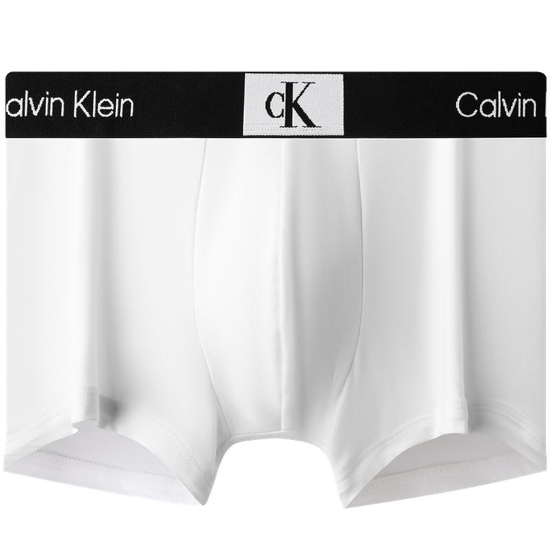 

Calvin Klein Боксеры-хипстеры с буквенным принтом, мужское нижнее белье Moonlight-White NB3406-100 S