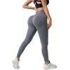 Europeiska & Amerikanska Högmidjade Randiga Yoga Byxor med Magekontroll - Dam Fitness & Löpning Leggings