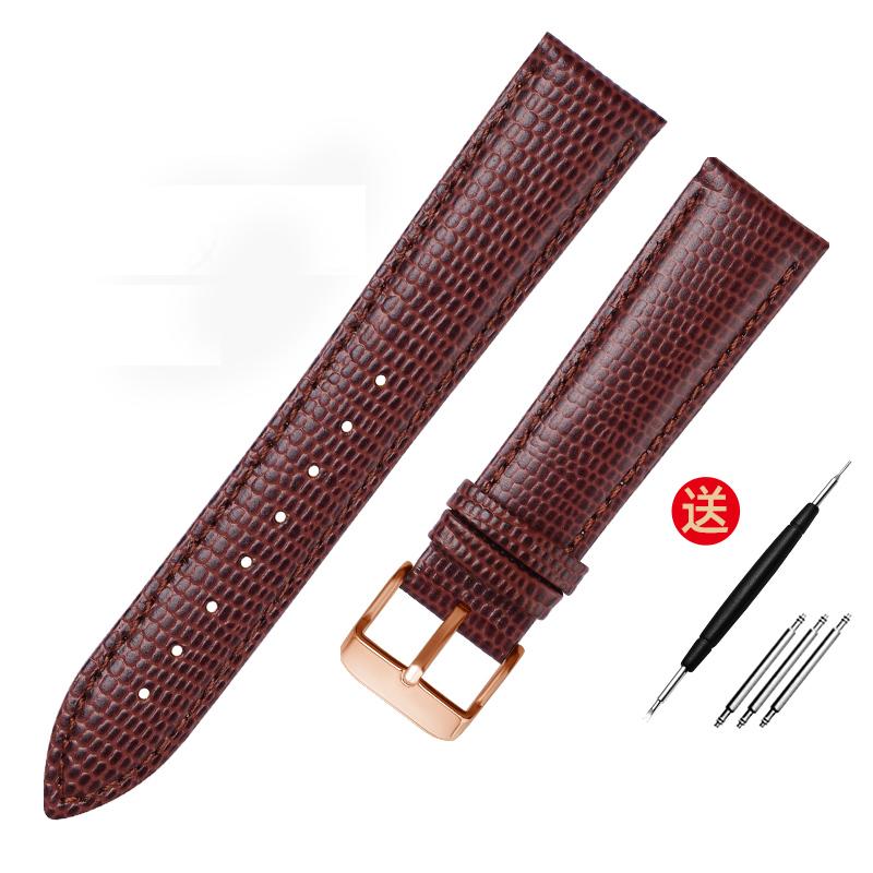 

Ремешок для часов из натуральной кожи с узором ящерицы, 15 мм, 20 мм, 21 мм, браслет для часов movado, ремешок в виде чайки, простой стильный ремешок для наручных часов 15mm