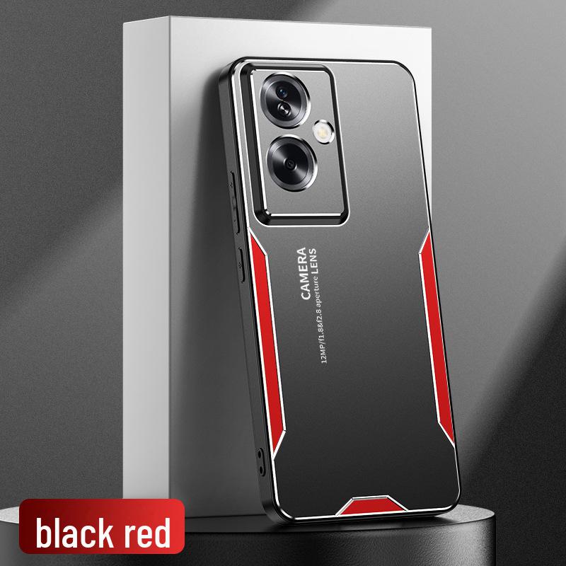 

Роскошный защитный чехол для объектива из матового металла для Oppo A2 5G и A2 Pro - чехол против падения для мобильного телефона A58