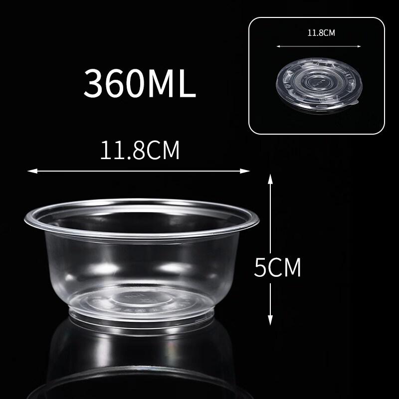 Disposable Round Plastic Food Container