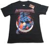 Stranger Things Demogorgon Men's XL Graphic Print T-shirt Black Long Sleeve
