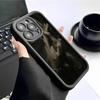 iPhone 15/16/17 Pro Max Black Groove Pattern Protective Case