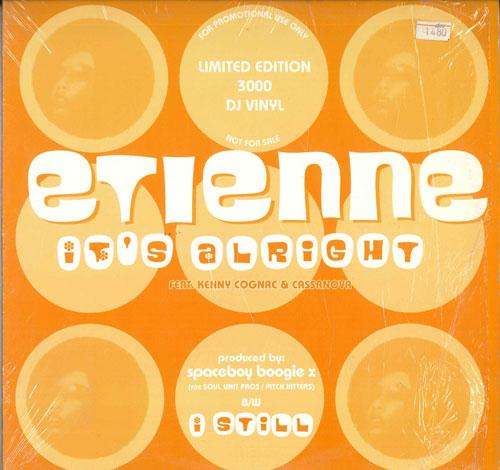 

12inch Record ETIENNE - It s Alright/ I Still PRPS1010PROMO PROPS 2003 US Rap & Hip-Hop/R&B Used