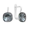 Silver Earrings with Cubic Zirkonia (2146155)