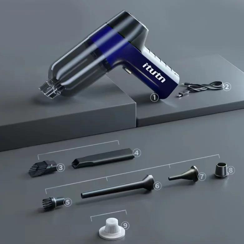 

Портативная уборочная машина Беспроводной пылесос Сильное всасывание Ручной робот Автомобильное всасывание и выдувание Двойного назначения Для помещений