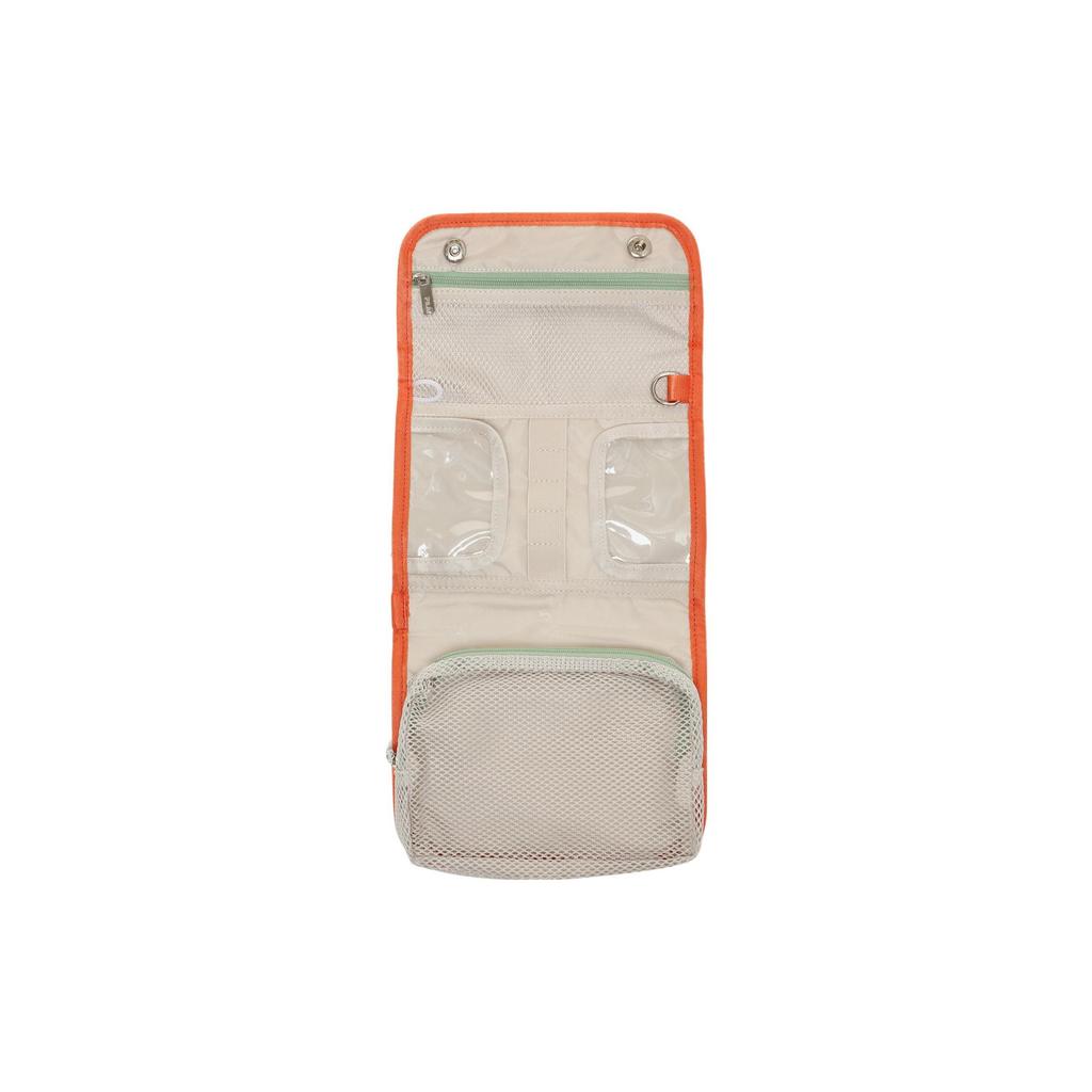 FILA Korean Style Sports Casual Multi-Pocket Large Capacity Nylon Backpack Unisex Backpack Off-White FS3BPD6013X-CRM