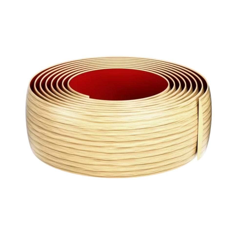 1pc Self Adhesive  Floor Transition Strip,Cover Strips Laminate Floor Strip for Carpet, Tile & Gaps, Elegant Wood Grain Design