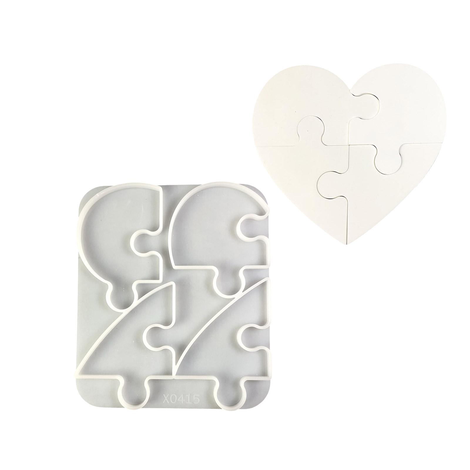 

Креативная силиконовая форма для подставки в форме сердца, водонепроницаемая форма для подставки с дизайном сердца для креативных проектов по украшению дома