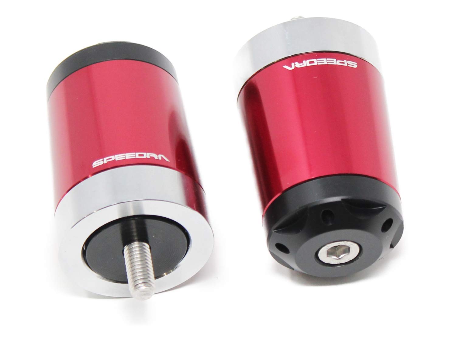 SSK Heavy Weight Handlebar End Slider Long Type Red GSX1300R For GSX1300R Hayabusa красный