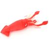 Pet Plush Vocal Toy Little Pig Biting Squeaky Interative Plaything Pet Soft Giggle ToyMedium Red Squid