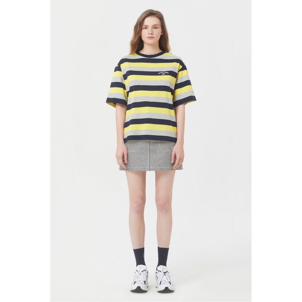 

LUCKYMARCHE Stripe Oversized Graphic TshirtQWTAX23515NYX