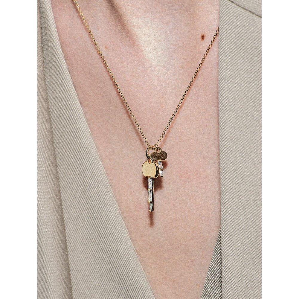 [Silver925]Glisten Key Necklace