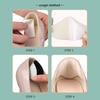 Soft 5D Heel Stickers Heel Protectors Sneaker Shrinking Size Insoles Anti-Wear Feet Shoe Pads Adjust Size High Heel Cushion Inse