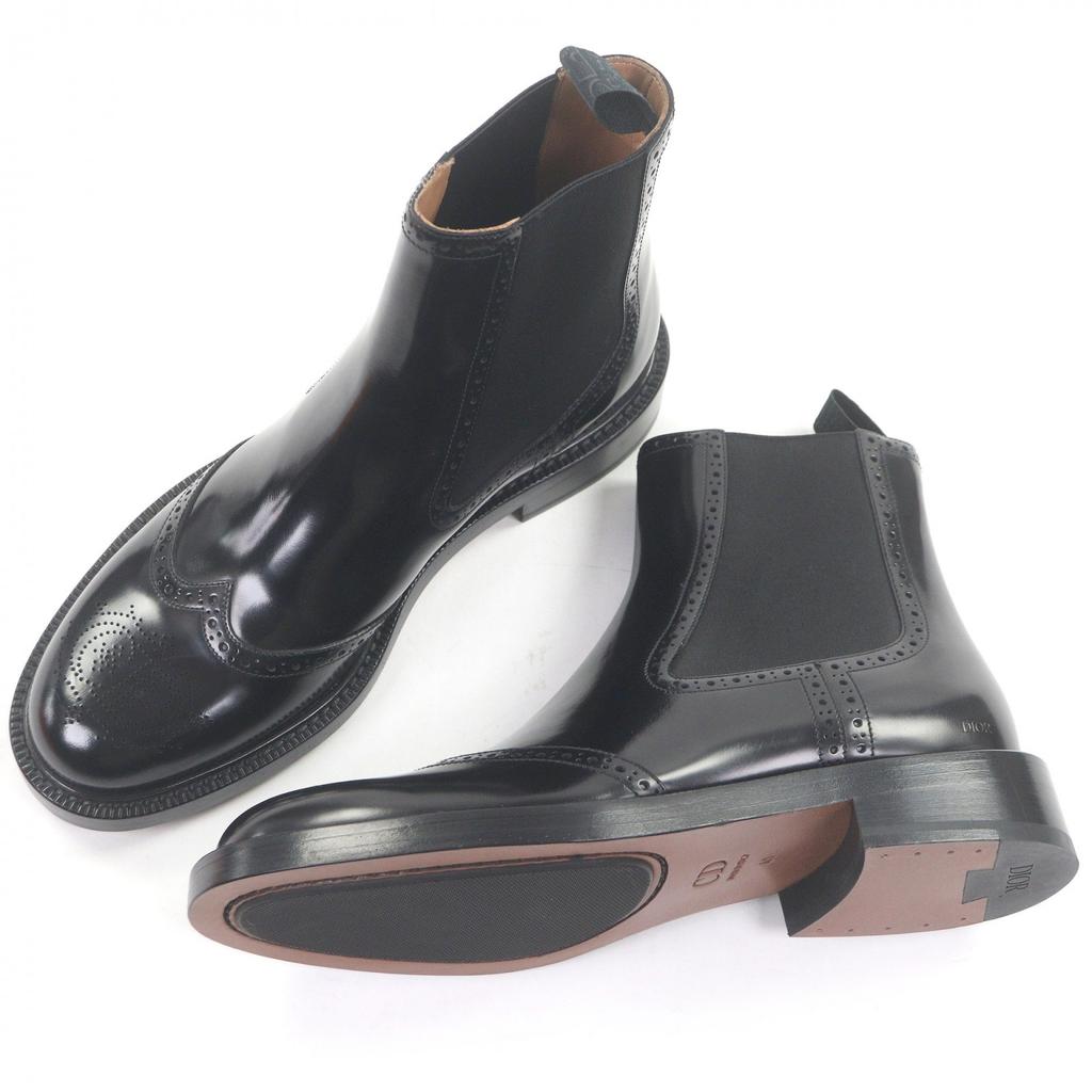 Pristine DIOR boots Evidence CD Logo Medallion Wingtip Oblique Chelsea Used